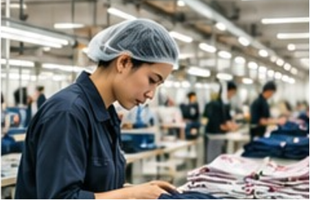 Indonesian goods prepared for international shipment